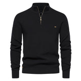 Men's Lightweight Cotton Blend Knit Sweater