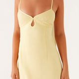 Cowl Neck Slip Maxi Dress