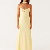 Cowl Neck Slip Maxi Dress
