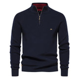 Men's Lightweight Cotton Blend Knit Sweater