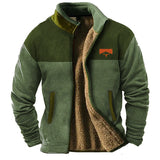 Men's Soft Fleece Jacket, Lightweight and Breathable