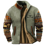 Men's Soft Fleece Jacket, Lightweight and Breathable