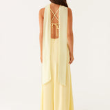 Cowl Neck Slip Maxi Dress