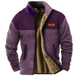 Men's Soft Fleece Jacket, Lightweight and Breathable