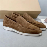 Men's Suede Loafers with Soft Lining
