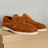 Men's Suede Loafers with Soft Lining