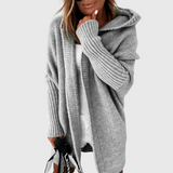 Women's Lightweight Grey Autumn Cardigan