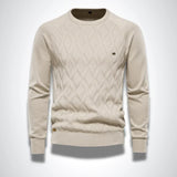 Men's Classic Knit Crew Neck Slim Fit Sweater