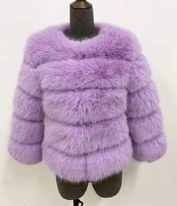 Ladies’ Faux Fur Jacket