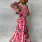Ladies’ Printed Maxi Dress