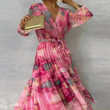 Ladies’ Printed Maxi Dress