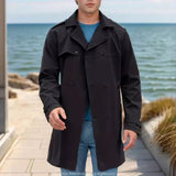 Men’s Double-Button Trench Coat