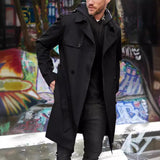 Men’s Double-Button Trench Coat