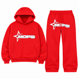 Premium Urban Tracksuit – Oversized Hoodie & Wide Leg Joggers Set