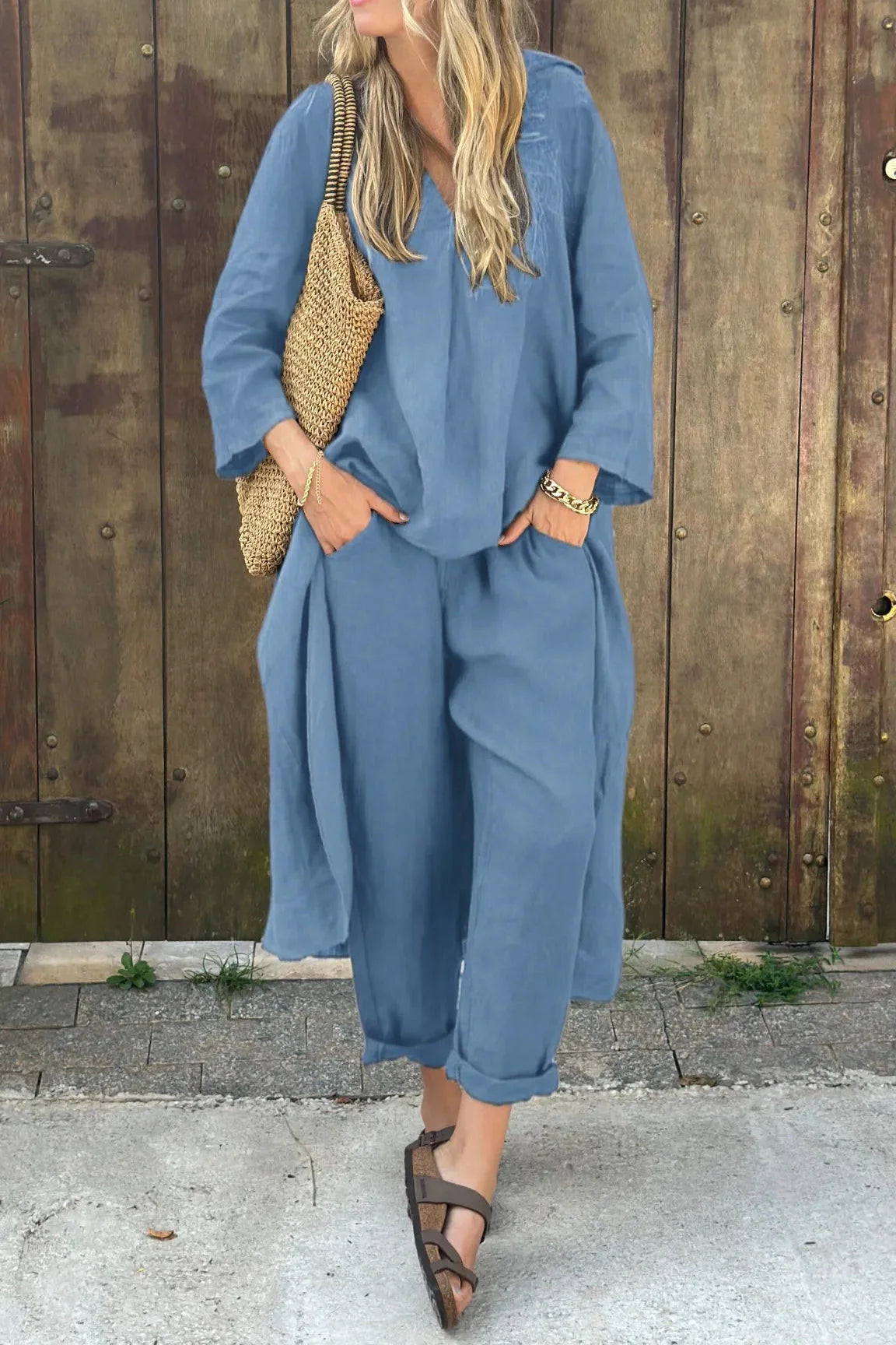 Women’s Linen Co-Ord Set