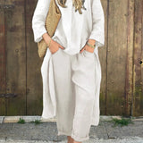 Women’s Linen Co-Ord Set