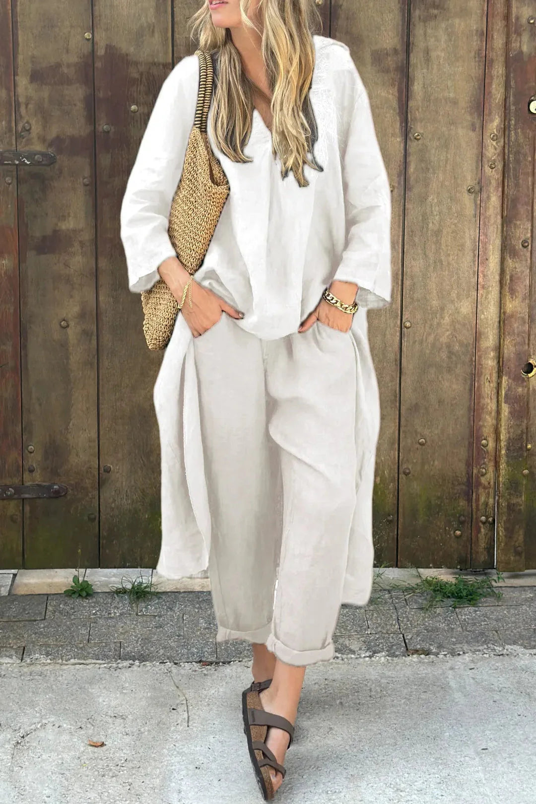 Women’s Linen Co-Ord Set