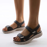 Women's Double Strap Platform Sandals