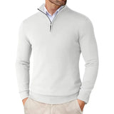 Men's Half-Zip Sweater in Soft Fabric