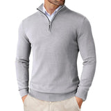Men's Half-Zip Sweater in Soft Fabric