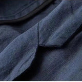 Men's Two-Piece Linen Blend Suit Set