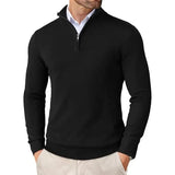 Men's Half-Zip Sweater in Soft Fabric
