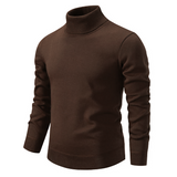 Men's Soft Knit Turtleneck Winter Sweater