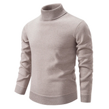 Men's Soft Knit Turtleneck Winter Sweater