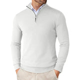 Men's Half-Zip Sweater in Soft Fabric