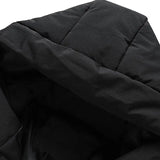 Men's Sherpa-Lined Quilted Hooded Winter Jacket
