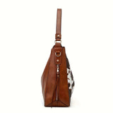 Women's Signature Brown Leather Bag