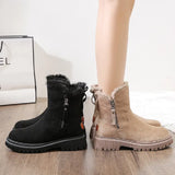 Women's Camel Winter Boots