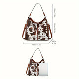 Women's Signature Brown Leather Bag