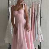 Women’s Blush Pink Midi Dress