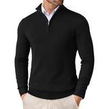 Men's Half-Zip Sweater in Soft Fabric