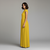 Women's Short Sleeve Maxi Dress