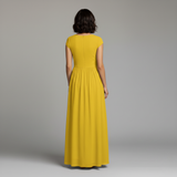 Women's Short Sleeve Maxi Dress