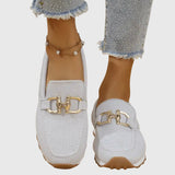 Women's Cushioned Sole Slip-On Casual Loafers