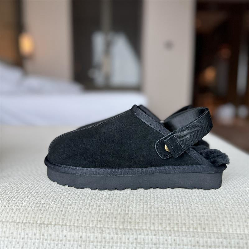 Ladies’ Faux Suede Slippers