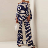 Women's Printed Two Piece Lounge Set