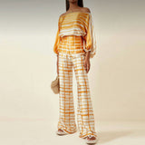 Women's Printed Two Piece Lounge Set