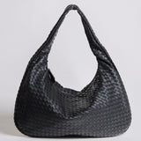 Woven Slouchy Hobo Shoulder Bag