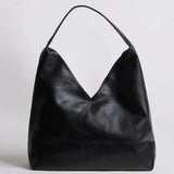 Slouchy V-Cut Hobo Shoulder Bag