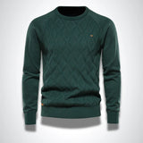 Men's Classic Knit Crew Neck Slim Fit Sweater