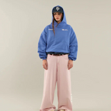 Oversized Hooded Sweatshirt with Back Print