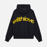 Oversized Hooded Sweatshirt with Back Print