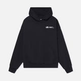 Oversized Hooded Sweatshirt with Back Print