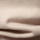 Men's Knitted Slim Fit Cotton Blend Pullover