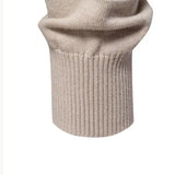 Men's Knitted Slim Fit Cotton Blend Pullover