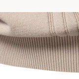 Men's Knitted Slim Fit Cotton Blend Pullover